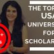 Top Universities For Scholarship In USA